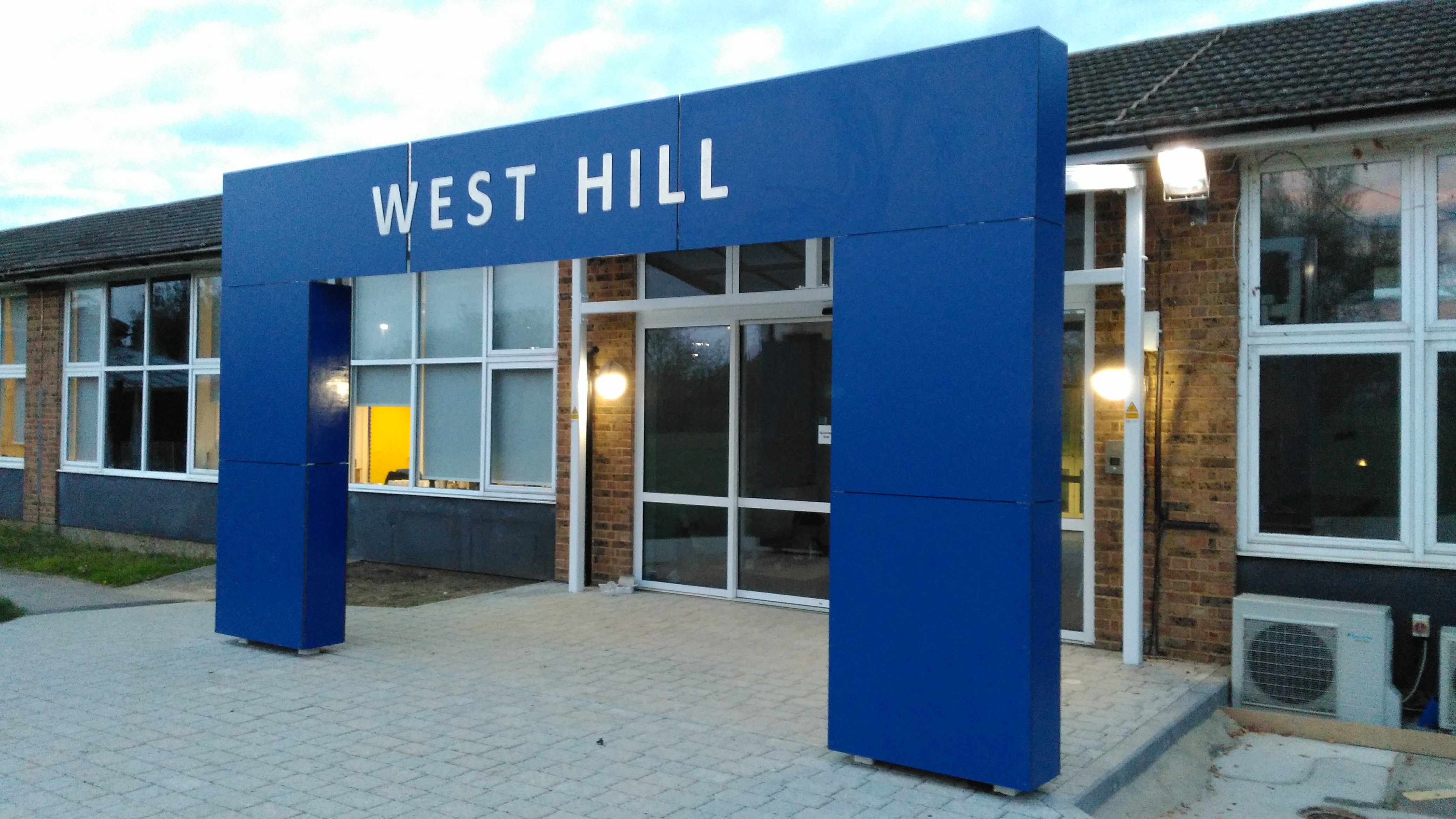 West Hill School Clovis Canopies UK Manufacturers
