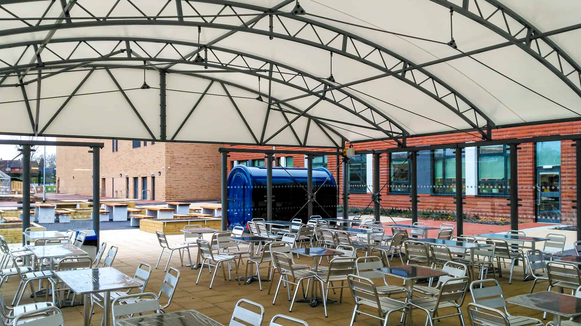 Outdoor Dining Shelters Covered Seating Areas Social and Picnic Canopies